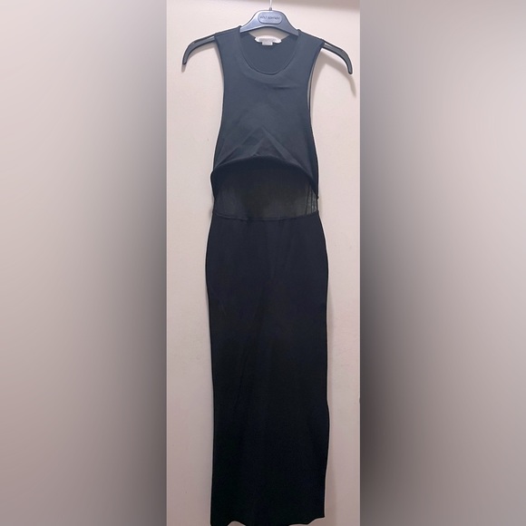 NWOT Black Sleeveless Stella McCartney Bodycon Dress - Picture 6 of 6